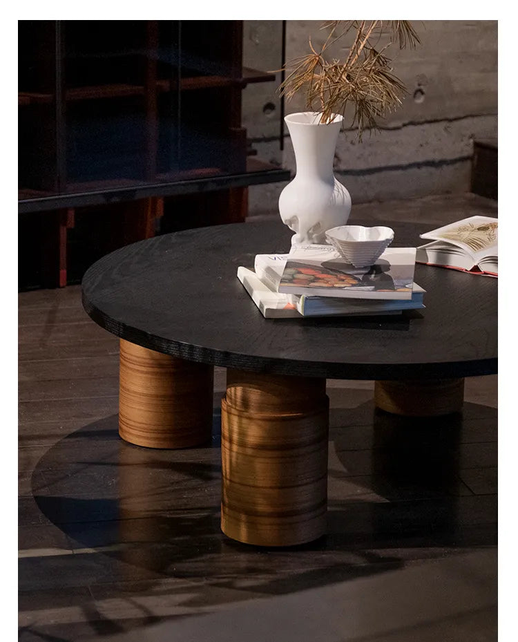 センターテーブル ブラック 多層板 ステンレス 中密度繊維板 fzy-3330