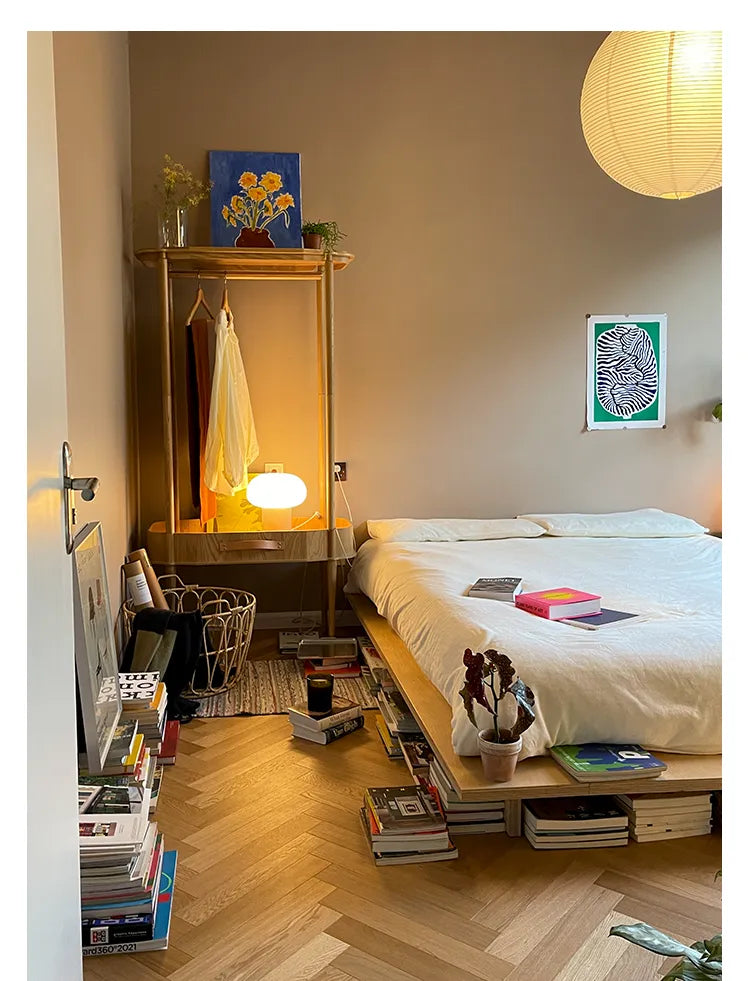 ハンガー ブラック ナチュラル オーク 多層板 無垢材 銅 本革 fzy-3332