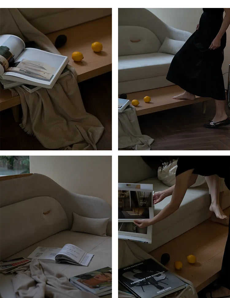 ソファー ダークグレー ベージュ ブルー オーク 多層板 エアレザー ベルベット fzy-3335