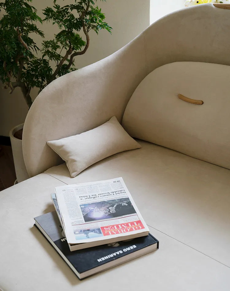 ソファー ダークグレー ベージュ ブルー オーク 多層板 エアレザー ベルベット fzy-3335