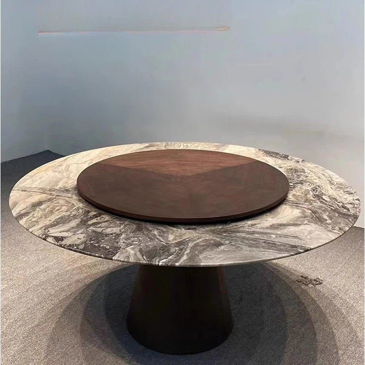 モダンデザイン大理石テーブル｜エレガントな合皮仕上げ・多層板構造｜リビング・ダイニングに最適！ hbso-3009