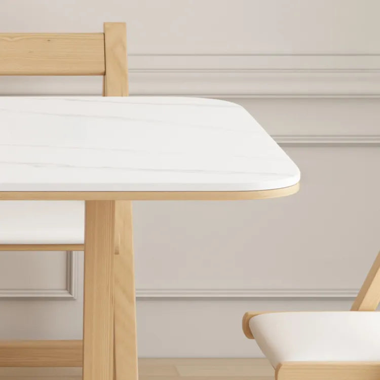 テーブル カラー1 無垢材 セラミック hbwe-3468