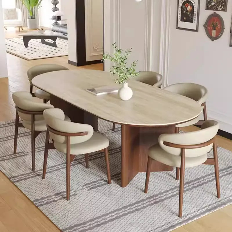 テーブル ベージュ セラミック 多層板 hjj-3647