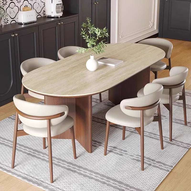 テーブル ベージュ セラミック 多層板 hjj-3647