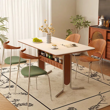 テーブル ホワイト ブラック ベージュ セラミック アッシュ材 多層板 ステンレス hjj-3648