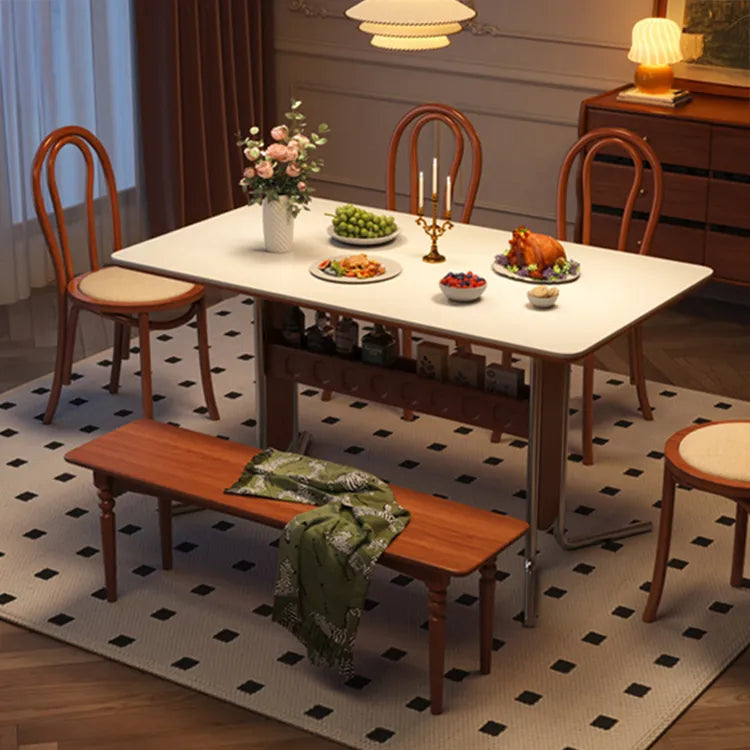 テーブル ホワイト ブラック ベージュ セラミック アッシュ材 多層板 ステンレス hjj-3648