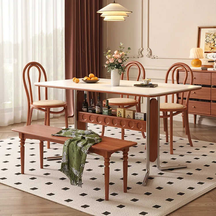 テーブル ホワイト ブラック ベージュ セラミック アッシュ材 多層板 ステンレス hjj-3648