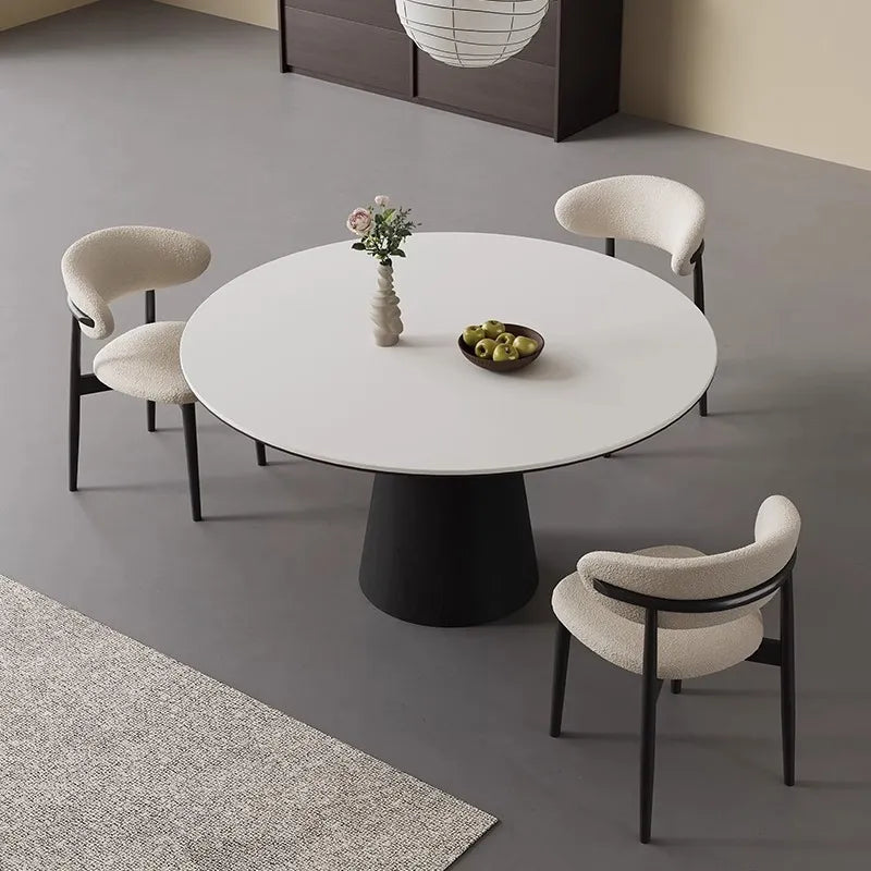 テーブル ホワイト カラー1 セラミック 無垢材 多層板 hjj-3664