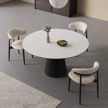 テーブル ホワイト カラー1 セラミック 無垢材 多層板 hjj-3664