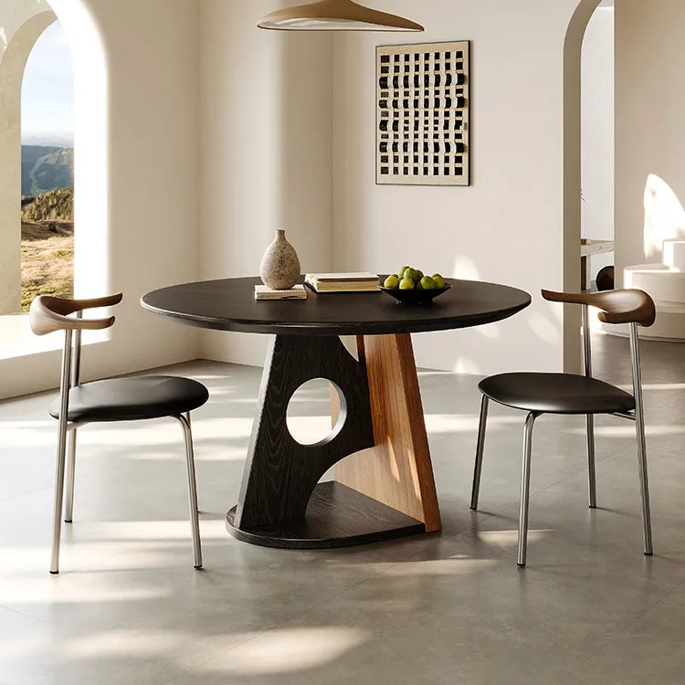 テーブル ブラック オーク 多層板 hjj-3669