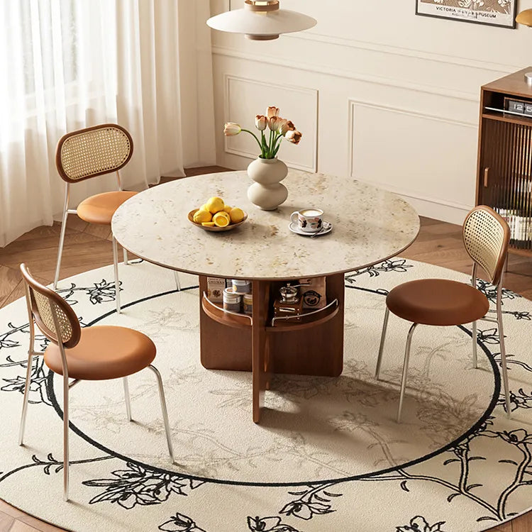 テーブル ホワイト ベージュ ブラック セラミック オーク 多層板 ステンレス hjj-3672