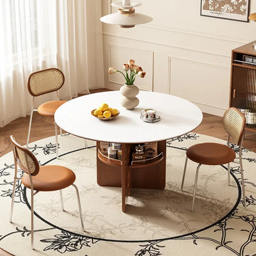 テーブル ホワイト ベージュ ブラック セラミック オーク 多層板 ステンレス hjj-3672