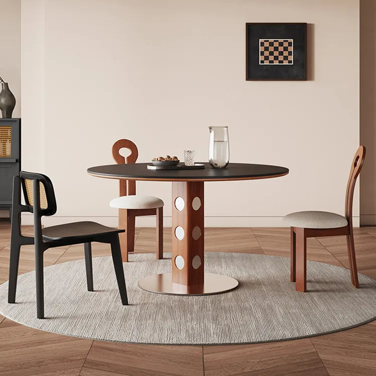 テーブル ホワイト ブラック セラミック オーク 多層板 ステンレス hjj-3679