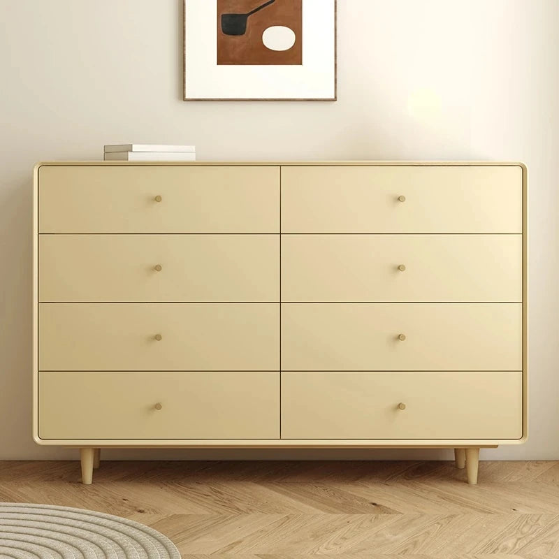 シンプルモダンキャビネット8段引出し - 室内収納に最適なスタイリッシュデザイン hko-4608