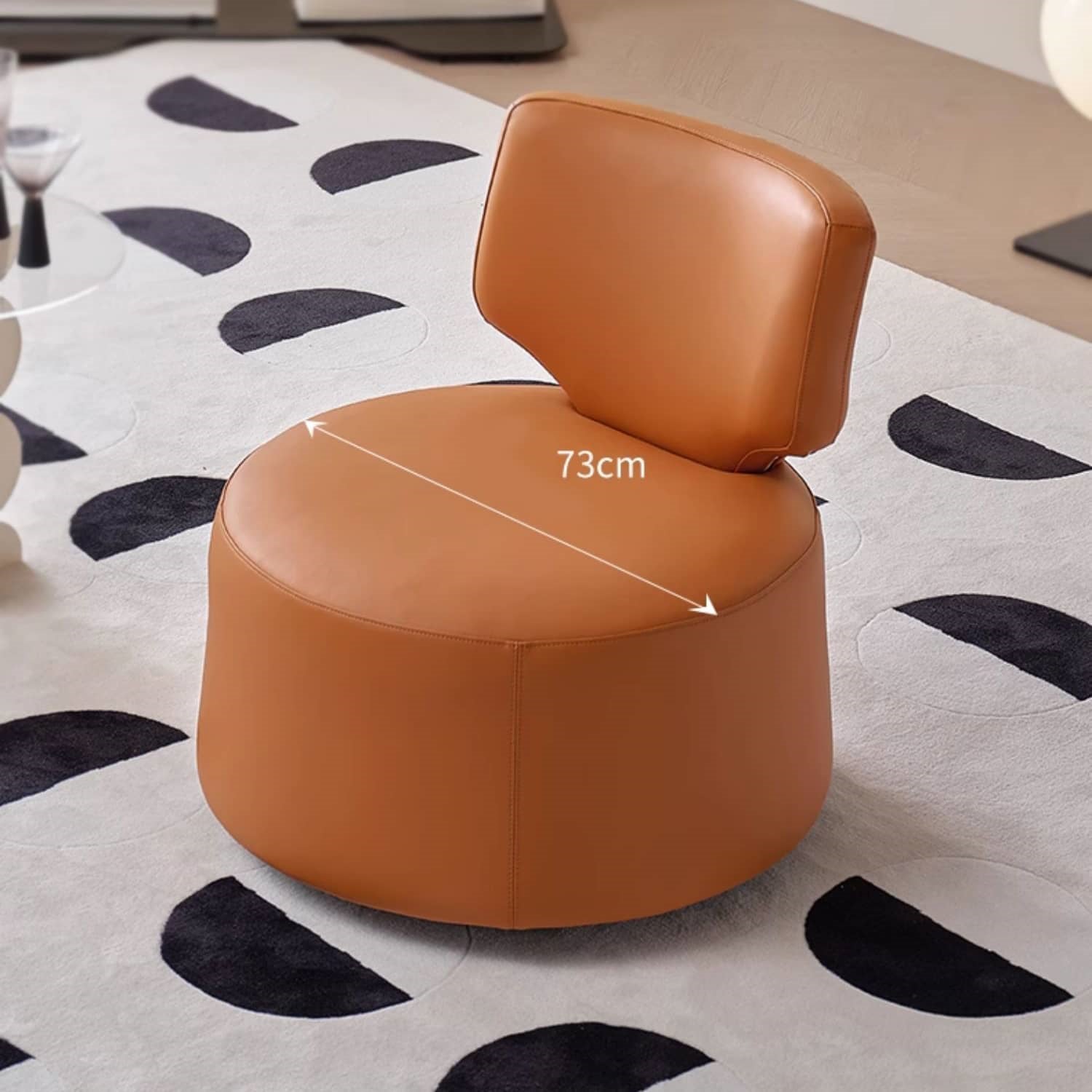 パーソナルチェア 回転チェア 1人掛けソファパーソナルチェア360度回転 hksc-976