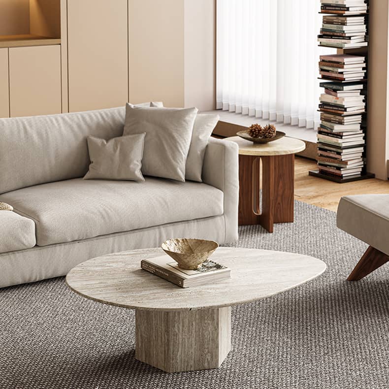 高級感漂う石材センターテーブル|モダンなリビングのアクセント hlbjm-2012 - BestKagu