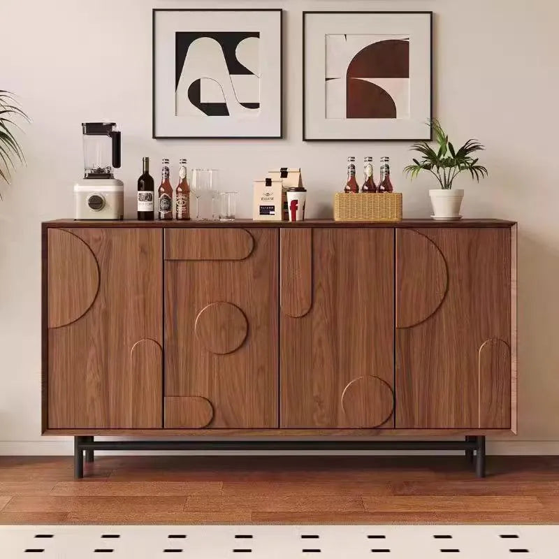 キャビネット ブラウン 多層板 hlwy-3690