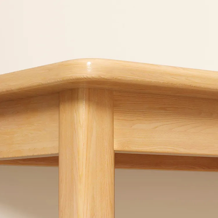 テーブル ナチュラル 無垢材 hsq-3495