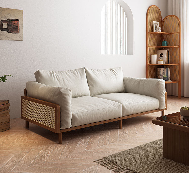 カズ　ラタンリクライニングチェア オットマン付き 籐家具 1人掛けソファー カズ ラタンリクライニングチェア オットマン付き 籐家具 1人掛け