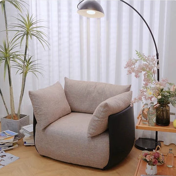 ソファ　一人掛けソファ　ロータイプソファチェア　hxj-2703