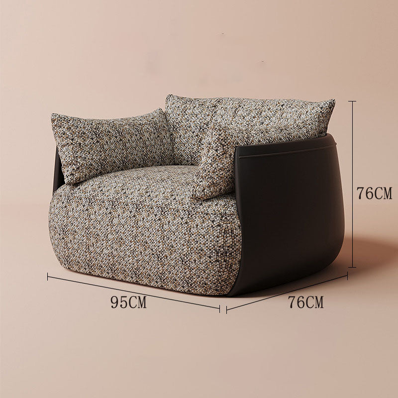 ソファ　一人掛けソファ　ロータイプソファチェア　hxj-2703