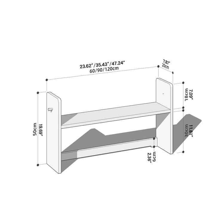ラック レッドオーク使用 幅60・90・120cm ナチュラル hykmq-763