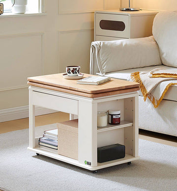 3WAY サイドテーブル 折りたたみ式 ローテーブルダイニングテーブル ワゴンhzzjj-7225