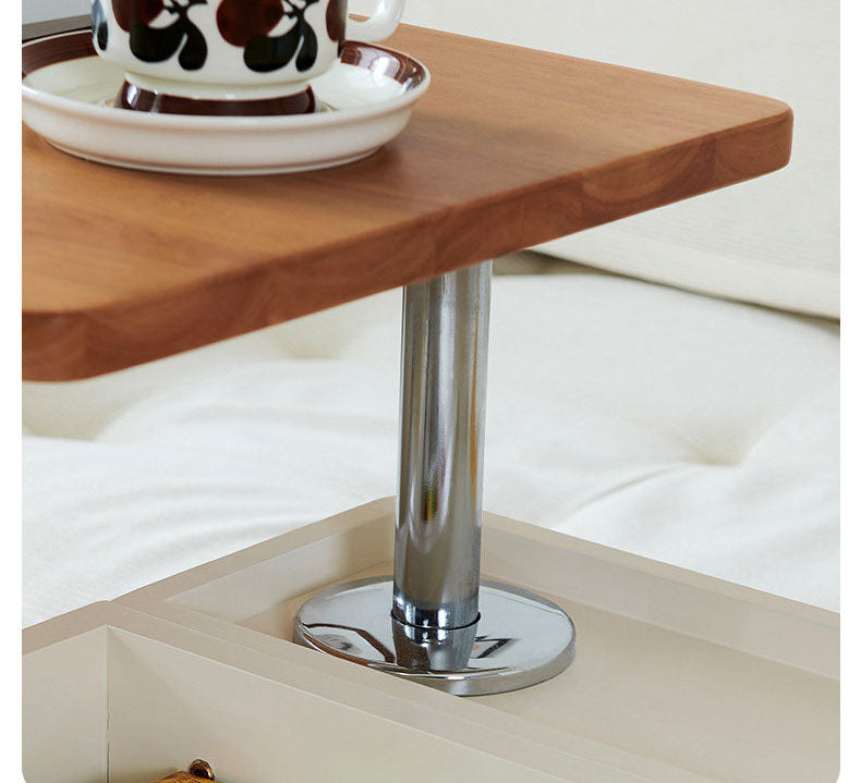 3WAY 昇降式 サイドテーブル 折りたたみ昇降式 ローテーブルダイニング