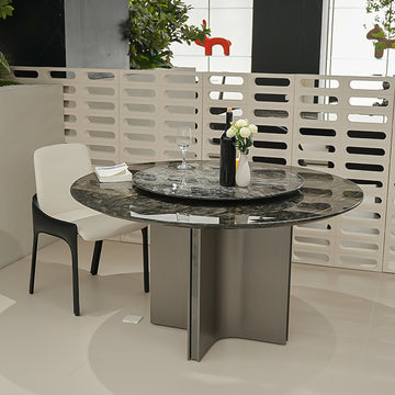 天然大理石高級輸入家具　ダイニングテーブルモダンおしゃれなホテルライクスタイル別荘家具jrjj-6346