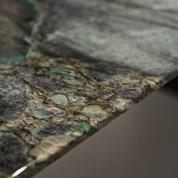 ダイニングテーブル 天然大理石 幅200cm 金属脚 ラグジュアリー jrjj-6389