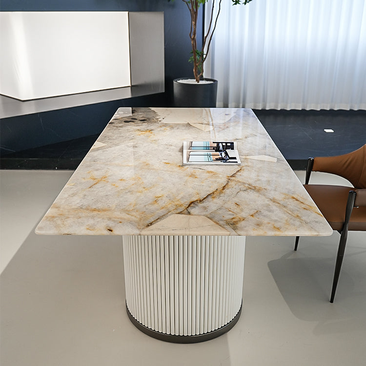 天然大理石 ダイニングテーブル 北欧デザイン高級家具jrjj-6618