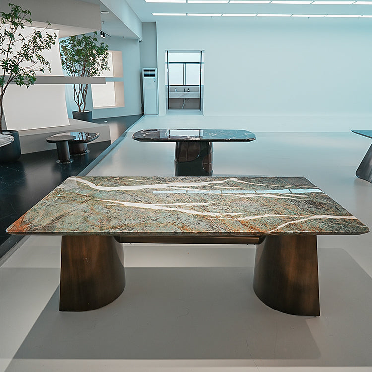 天然大理石テーブル ダイニング空間の主役 高級輸入家具jrjj-6637
