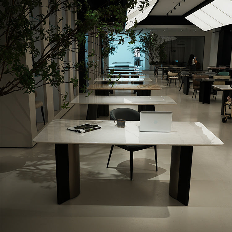 天然大理石天板 テーブル｜高級 ダイニング・リビング対応 jrjj-6715