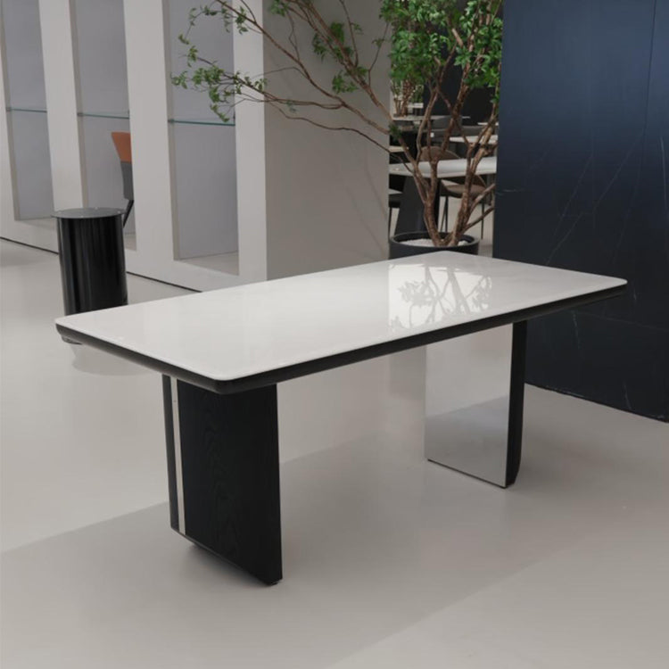 天然大理石ダイニングテーブル　 金属脚フレーム　jrjj-6801