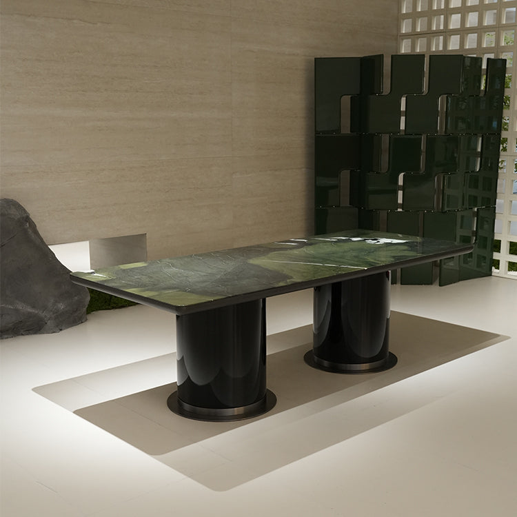 天然大理石テーブル 高級感あふれるモダンデザイン　jrjj-6805