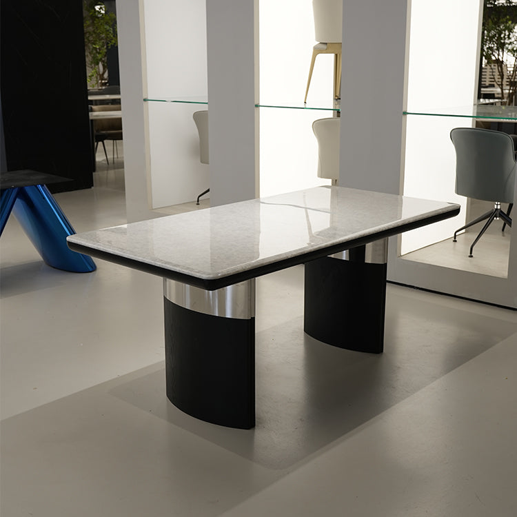 天然大理石ダイニングテーブル  高級モダンデザイン  jrjj-a35