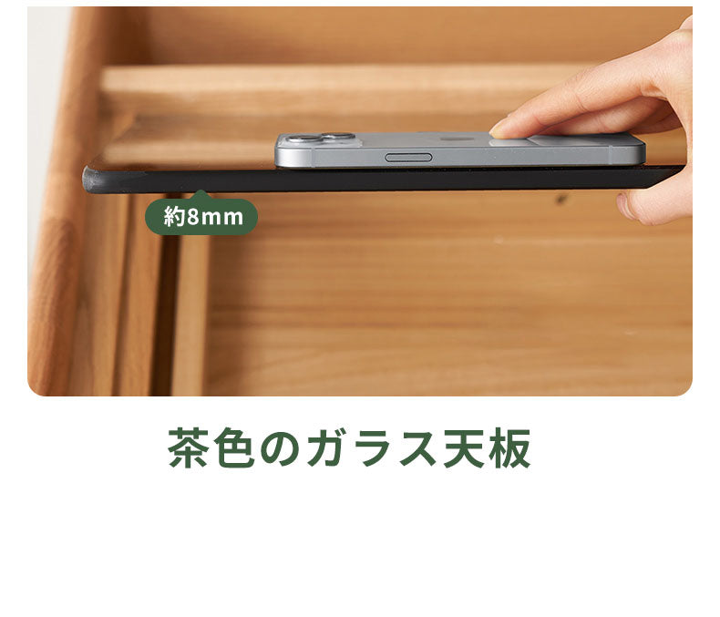 ドレッサー 無垢材使用 幅78cm y-L9051/k7052