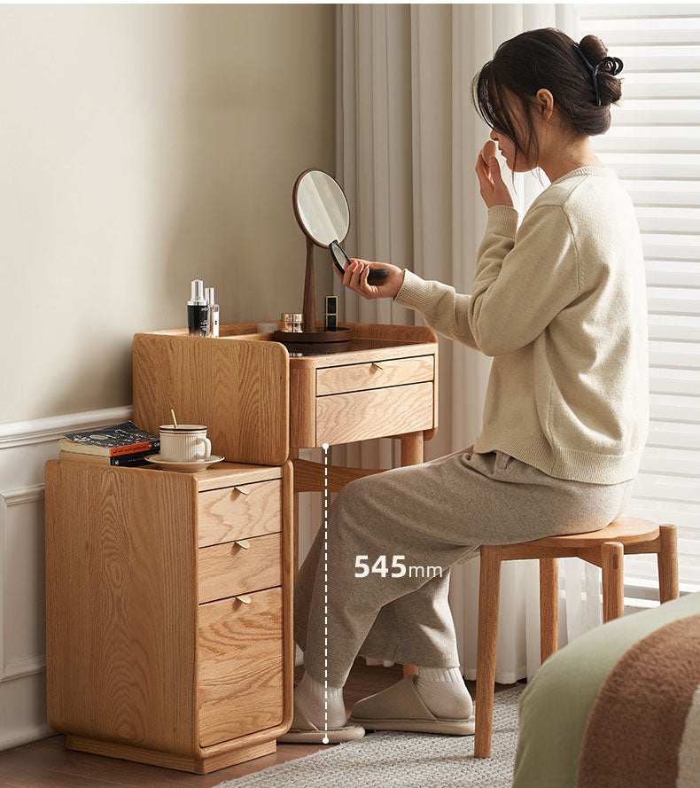 ドレッサー 無垢材使用 幅78cm y-L9051/k7052