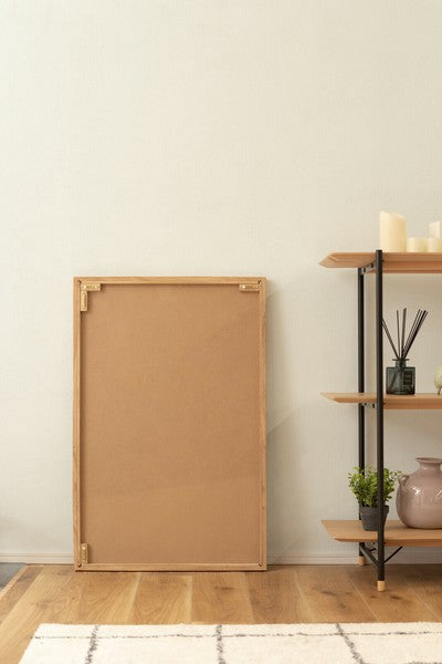在庫品】 ミラー 鏡 壁掛け 壁面 アンティーク ウォールミラー 木製