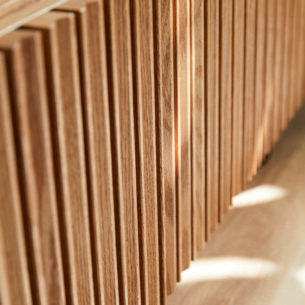 1台限定！直ぐ発送！】テレビボード180㎝サイド格子　ミディアムブラウン　無垢材 在庫品】日本製 180幅/200幅テレビボード 格子とセラミック調が