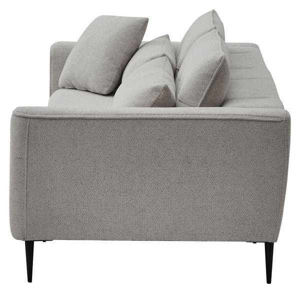 在庫品】 ソファ スキータ ファブリック 背もたれ可動式 sup-13377554