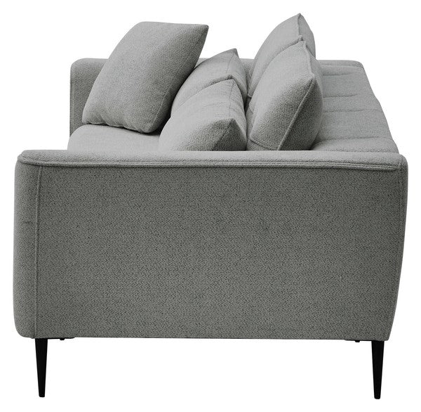 在庫品】 ソファ スキータ ファブリック 背もたれ可動式 sup-13377554