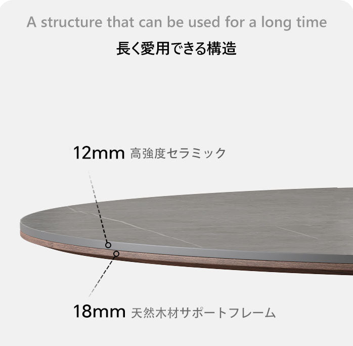 丸テーブル セラミック天板 幅120・135・150cm 単品・セット選択可 X型脚 hagst-326