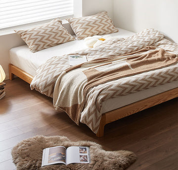 ベッド ベッドフレーム セミダブル ダブルベッド 無垢材　y-f8016　