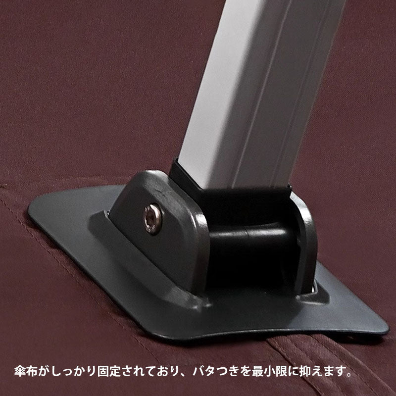 LED照明 ガーデンパラソルセット 大型 カフェ テラス 庭 おしゃれzy-024-2